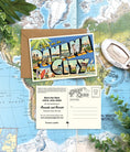 Load image into Gallery viewer, Save the Date - Panama City, Florida - Vintage Large Letter Postcard

