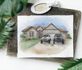 Load image into Gallery viewer, Custom Home Watercolor | Housewarming Gift

