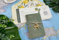 Load image into Gallery viewer, Sage and Gold Lemon Passport + Boarding Pass Wedding Invitation (Positano, Italy)
