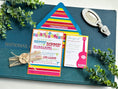 Load image into Gallery viewer, Vibrant Mexico Wedding Invitation | Custom Papel Picado Design | Colorful Destination Suite
