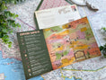 Load image into Gallery viewer, Custom Retro Travel Brochure Wedding Invitation (Santa Fe, New Mexico)
