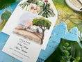 Load image into Gallery viewer, Watercolor Save the Date with Tropical Florals - (San Juan, Puerto Rico)
