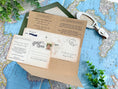 Load image into Gallery viewer, Vintage  Boarding Pass Wedding Invitation (Tuscany, Italy)
