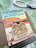 Load image into Gallery viewer, Vintage Travel Poster Save the Date  (Zion National Park)
