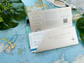 Load image into Gallery viewer, Caribbean Cruise Boarding Pass Wedding Invitation (the Bahamas)
