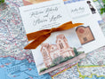 Load image into Gallery viewer, La Fonda on the Plaza Watercolor Wedding Invitation (Santa Fe, New Mexico)
