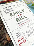 Load image into Gallery viewer, Sebago Lake Wedding Invitation (Naples, Maine)
