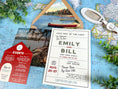 Load image into Gallery viewer, Sebago Lake Wedding Invitation (Naples, Maine)
