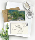 Load image into Gallery viewer, Save the Date - Steamboat, Colorado - Vintage Travel Postcard
