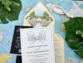 Load image into Gallery viewer, Casa Marina Watercolor Wedding Invitation - (Key West, Florida)
