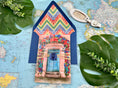 Load image into Gallery viewer, Guatemala Watercolor Gatefold Wedding Invitation (Ruinas De Santa Clara)
