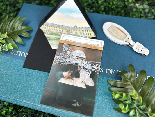 Congress Hall Letterpress Wedding Invitation (Cape May, New Jersey)