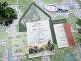 Load image into Gallery viewer, National Park Custom Watercolor Wedding Invitation - (Salida, Colorado)
