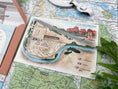 Load image into Gallery viewer, Mountain Watercolor Wedding Invitation (Zion National Park, Utah)
