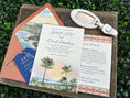 Load image into Gallery viewer, Mexico Watercolor Wedding Invitation (Nayarit, Mexico)
