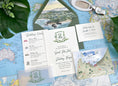 Load image into Gallery viewer, Elegant Tropical Wedding Invitation (Sayulita, Mexico)
