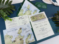 Load image into Gallery viewer, Watercolor Lake Lanier Wedding Invitation (Buford, Georgia)
