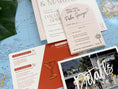 Load image into Gallery viewer, Custom Retro Palm Springs Wedding Invitation - (Ace Hotel)
