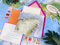 Load image into Gallery viewer, Mexico Watercolor Brochure Wedding Invitation (Hotel Xcaret)
