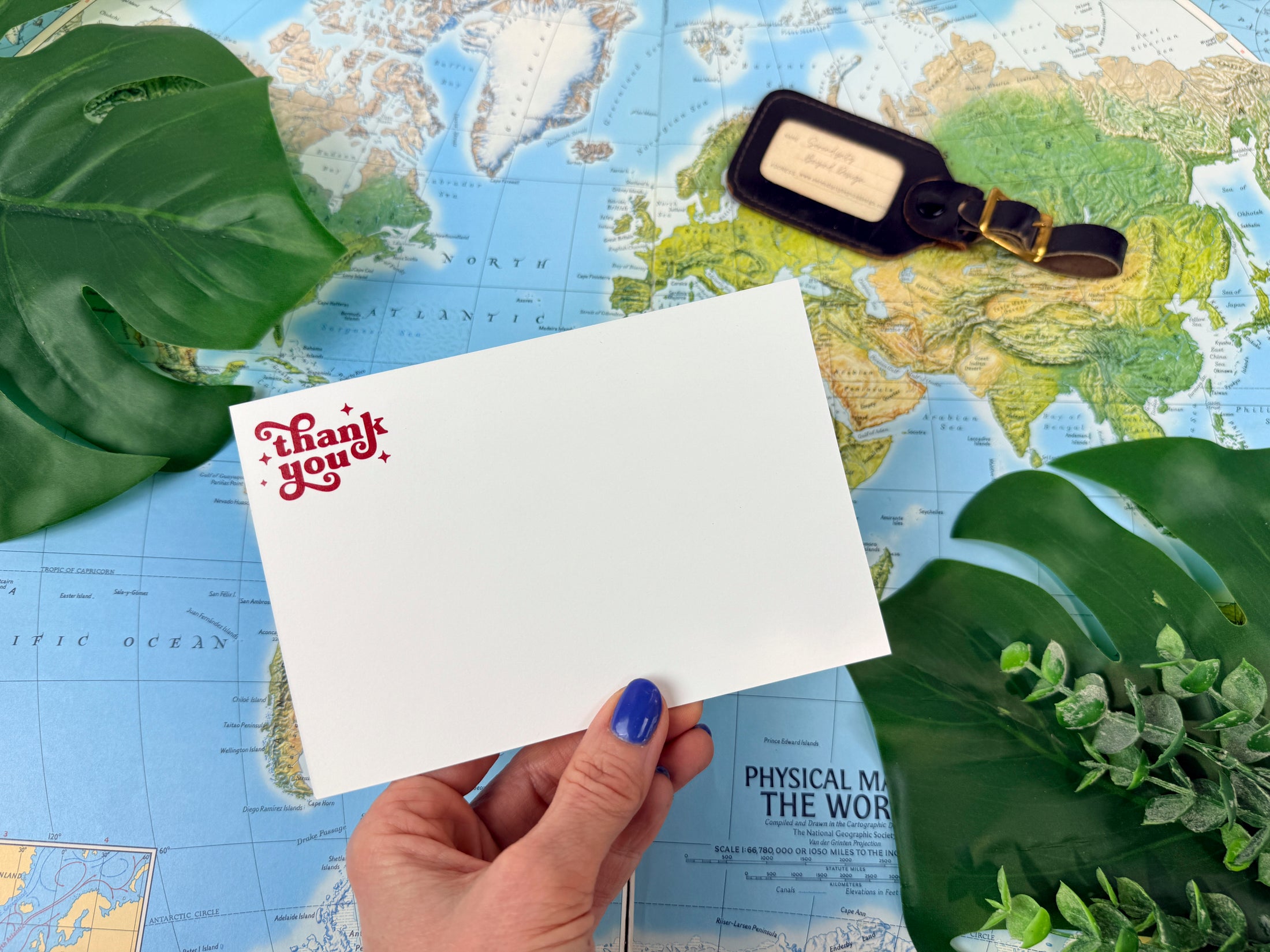 Retro Thank You Card | Custom Thank You Card