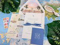 Load image into Gallery viewer, Florida Tropical Wedding Invite, Watercolor Beach Suite, Port St. Lucie - Crane club

