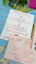 Load and play video in Gallery viewer, Mexico Tropical Custom Watercolor Wedding Invitation - (Puerto Vallarta)
