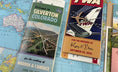 Load and play video in Gallery viewer, Custom Retro Travel Brochure and Boarding Pass Wedding Invite (New Orleans)
