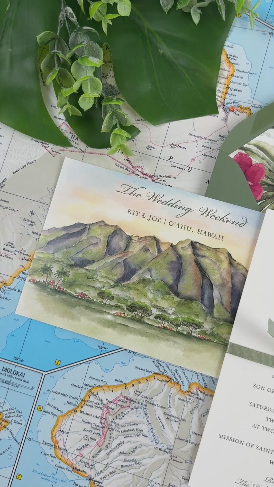 Hawaii wedding suite