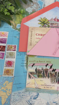 Load and play video in Gallery viewer, Key West Boarding Pass Wedding Invitation, Mansion of the Sea
