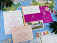 Load image into Gallery viewer, Mexico Tropical Custom Watercolor Wedding Invitation - (Puerto Vallarta)
