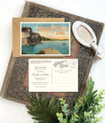 Load image into Gallery viewer, Save the Date - Summersville Lake - Vintage Travel Postcard
