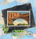 Load image into Gallery viewer, Save the Date - Utah - Vintage Travel Postcard

